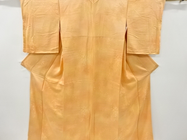 JAPANESE KIMONO / VINTAGE KOMON KIMONO / WOVEN TREES